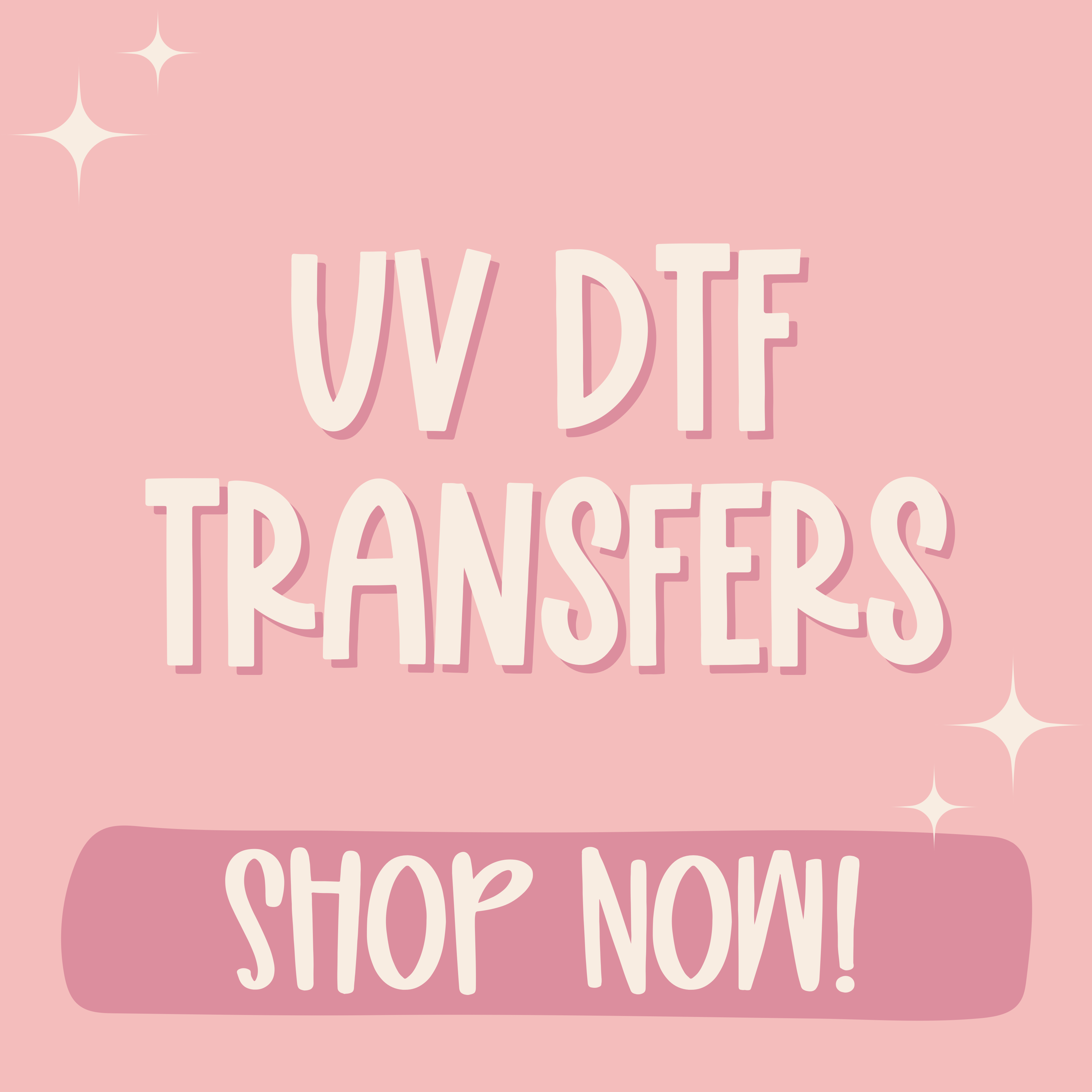 UV DTF Transfers