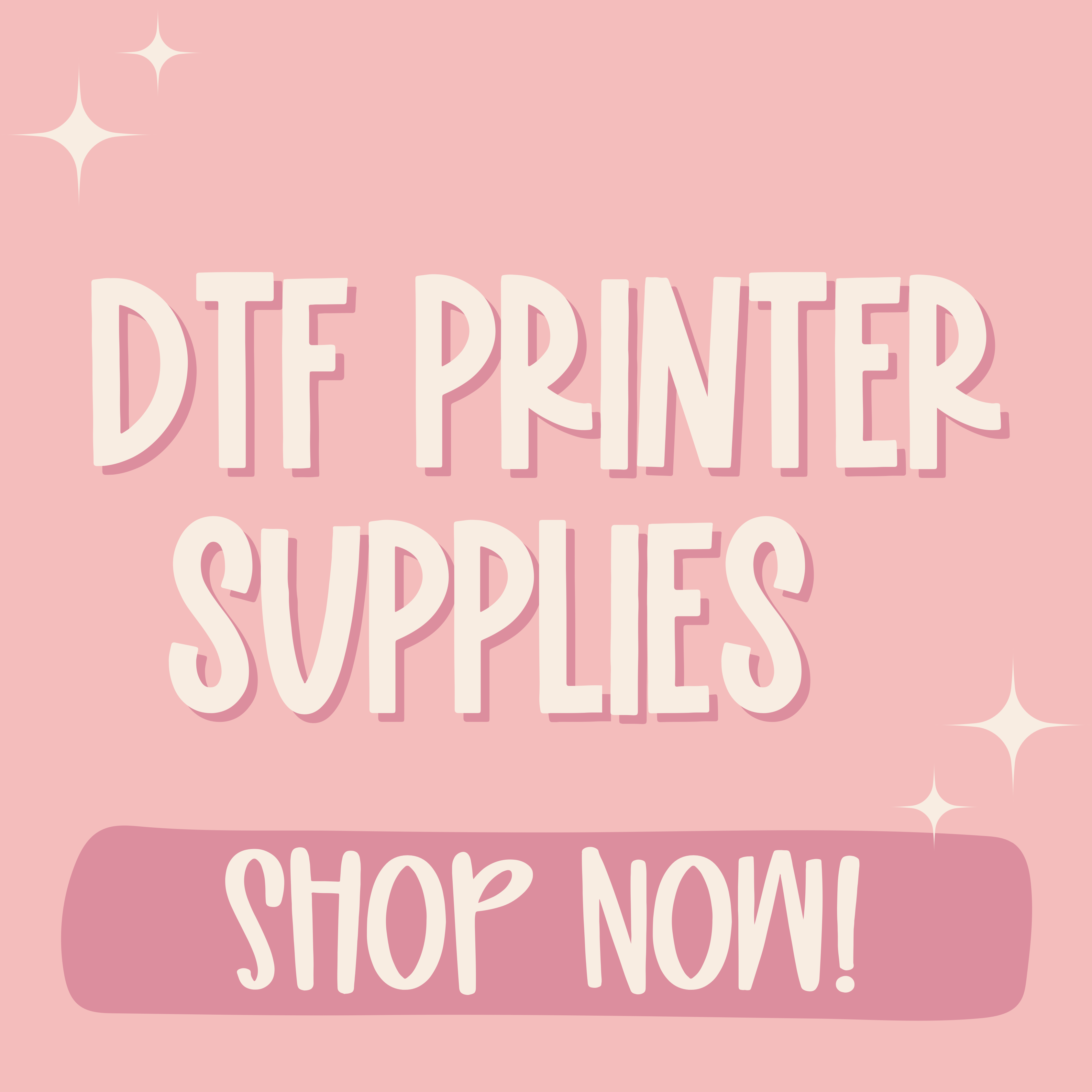 DTF Printer Supplies