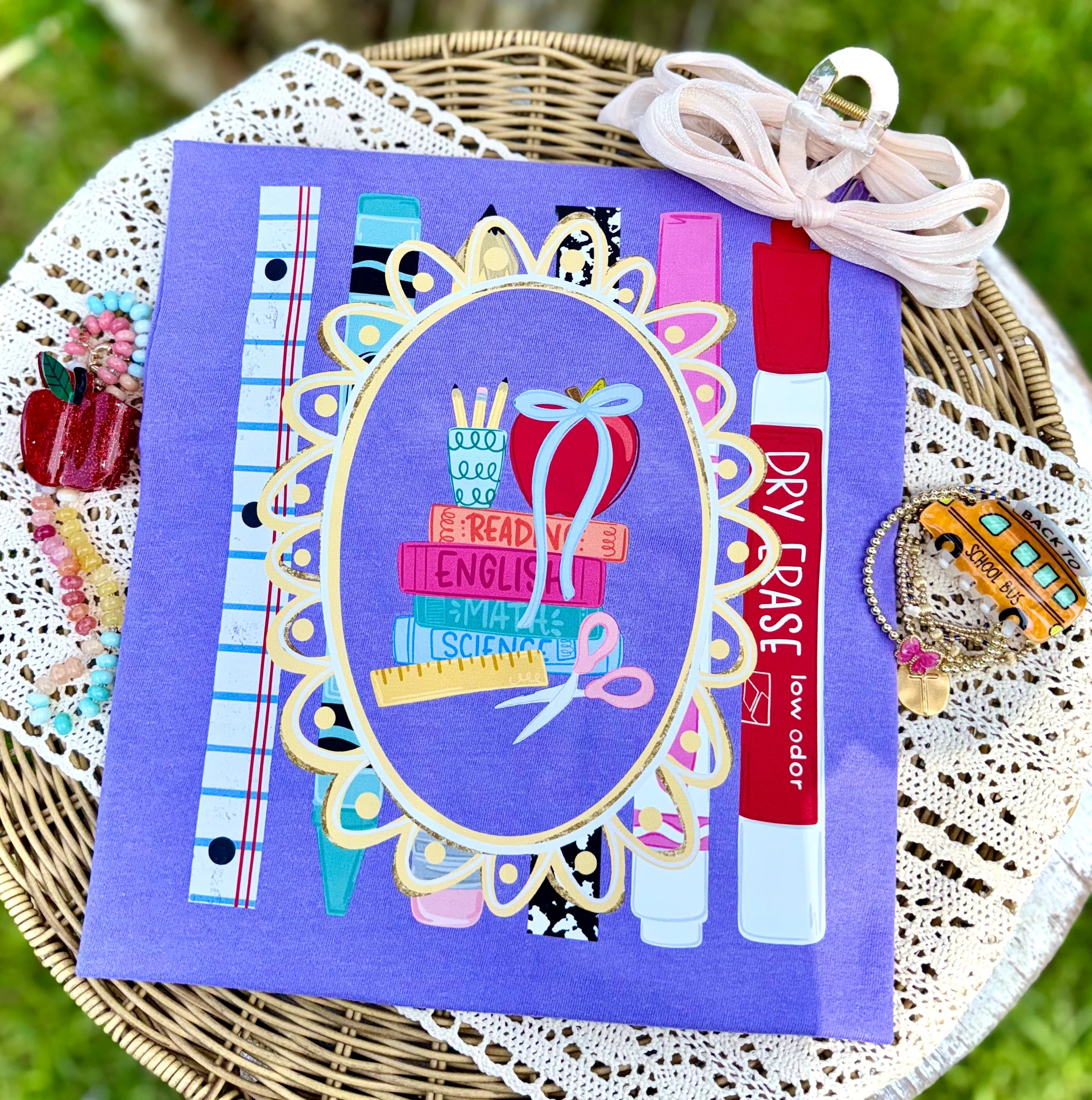 School Book Frame T-Shirt