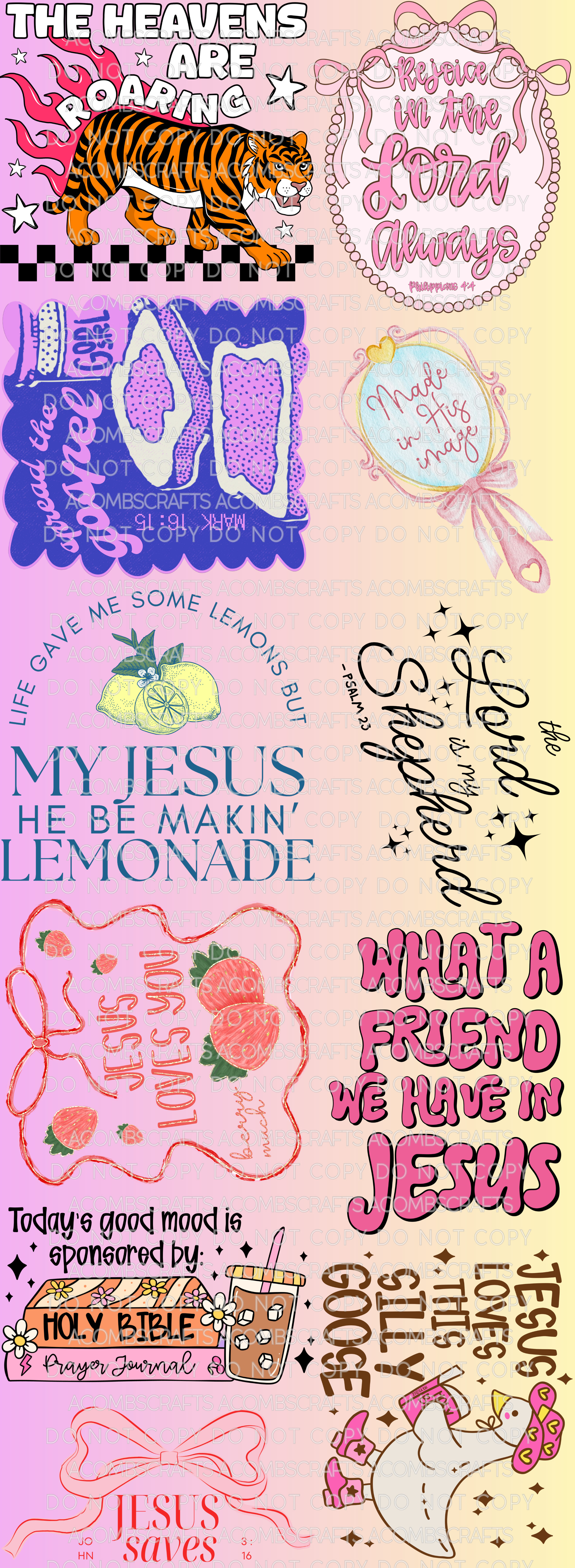 Faith x Oh Honey Digital Designs