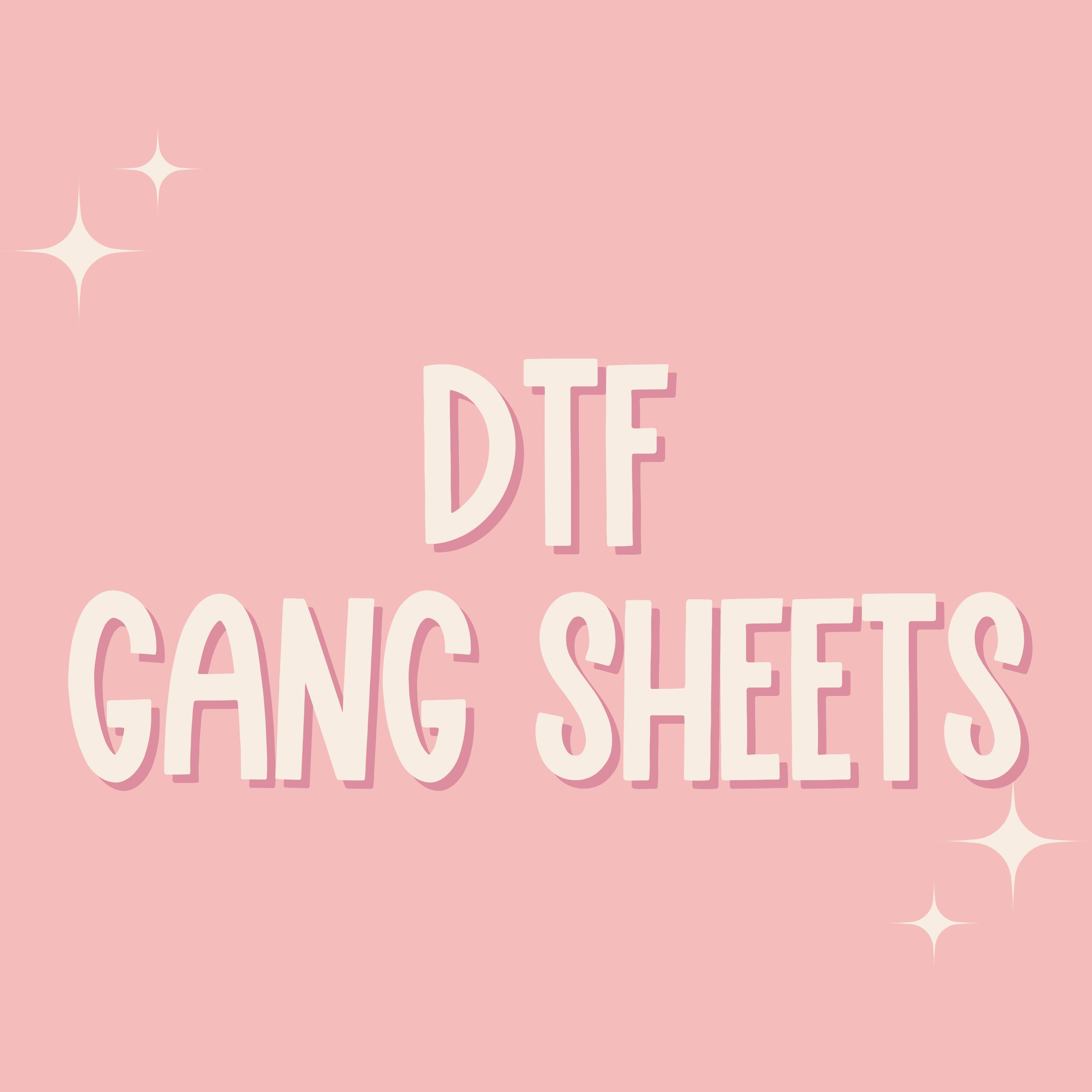 DTF Gang Sheets